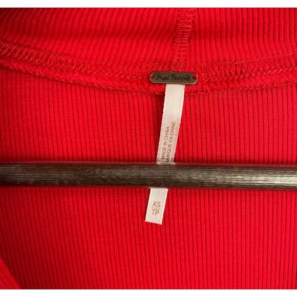 Free People Uptown Red Top - Picture 8 of 8